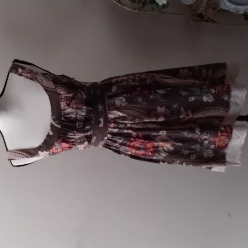 FREE PEOPLE WOMEN BOHO SLEEVELESS MINI DRESS